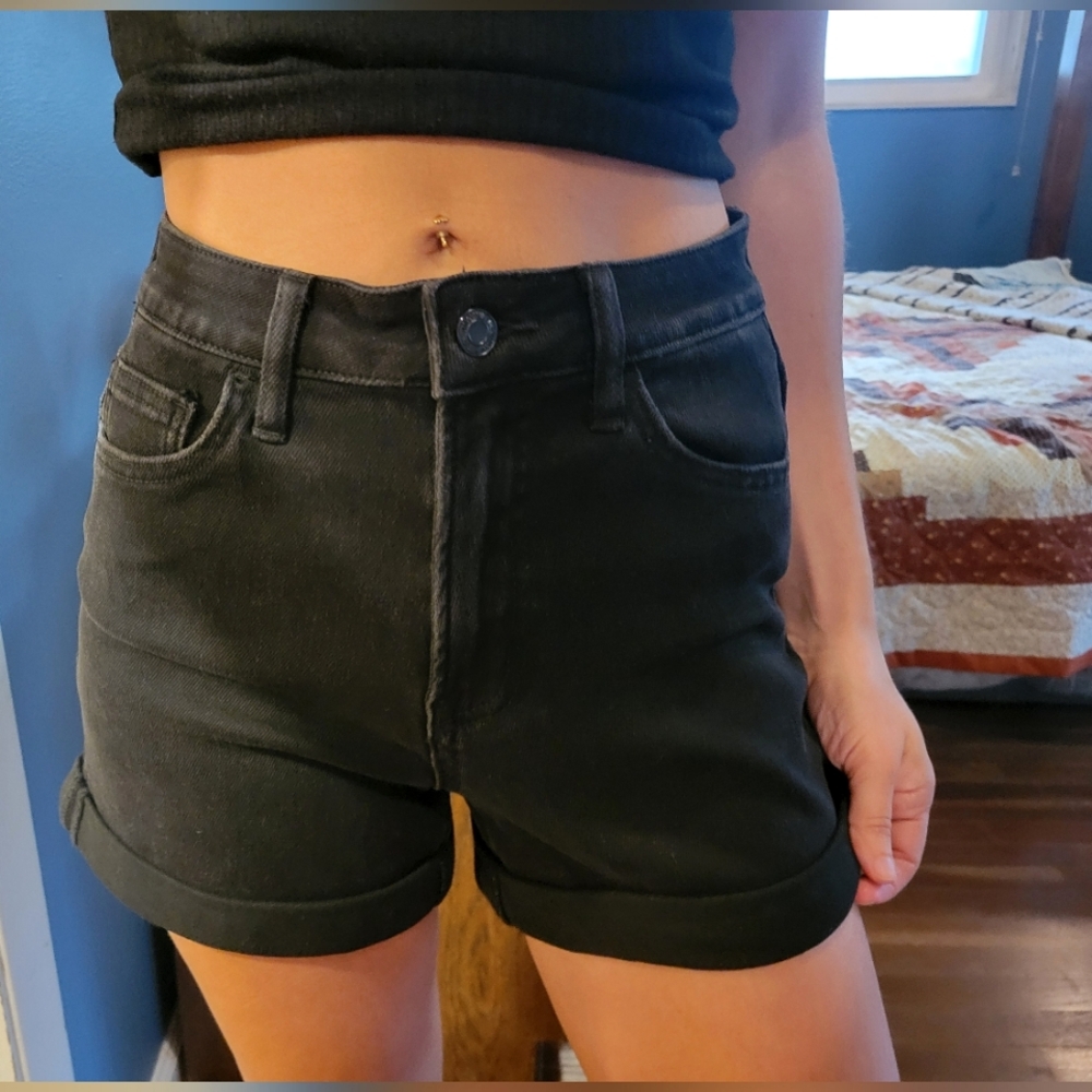 Vervet Cuffed Denim Shorts